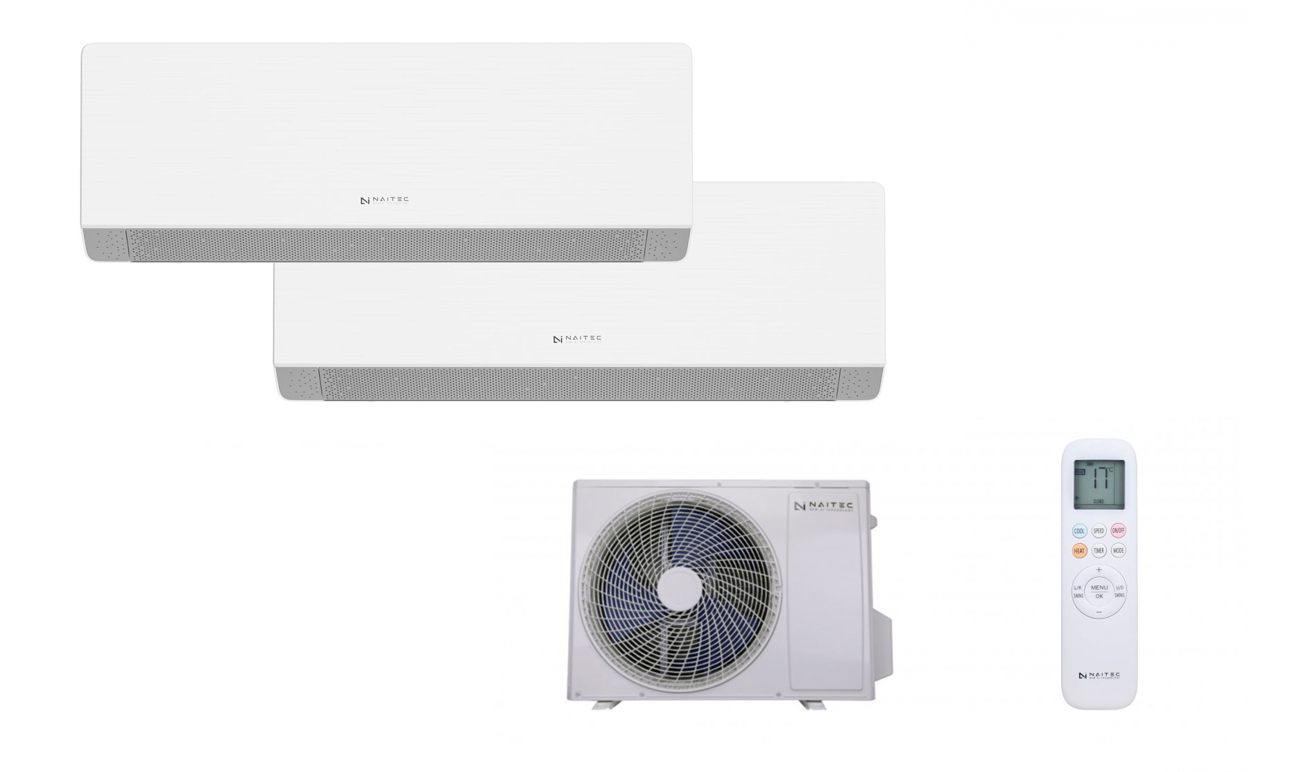 MULTI SPLIT KÜLTÉRI EGYSÉG 5kW (2  Sensitive Pro egység)